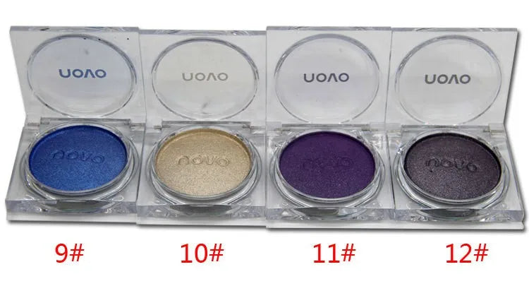 Monochrome White Shiny Highlighter Palette Make Up Glitter Eyeshadow Long-Lasting Pearlescent Shimmer Brighten Bronzers Makeup