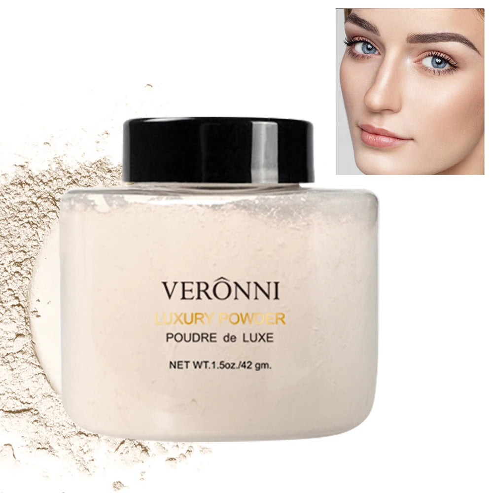 Banana Luxury Powder for Women Face Foundation Banana Powder Bottles Loose Powder Authentic Oil-Control Beauty Make Up Art Tools