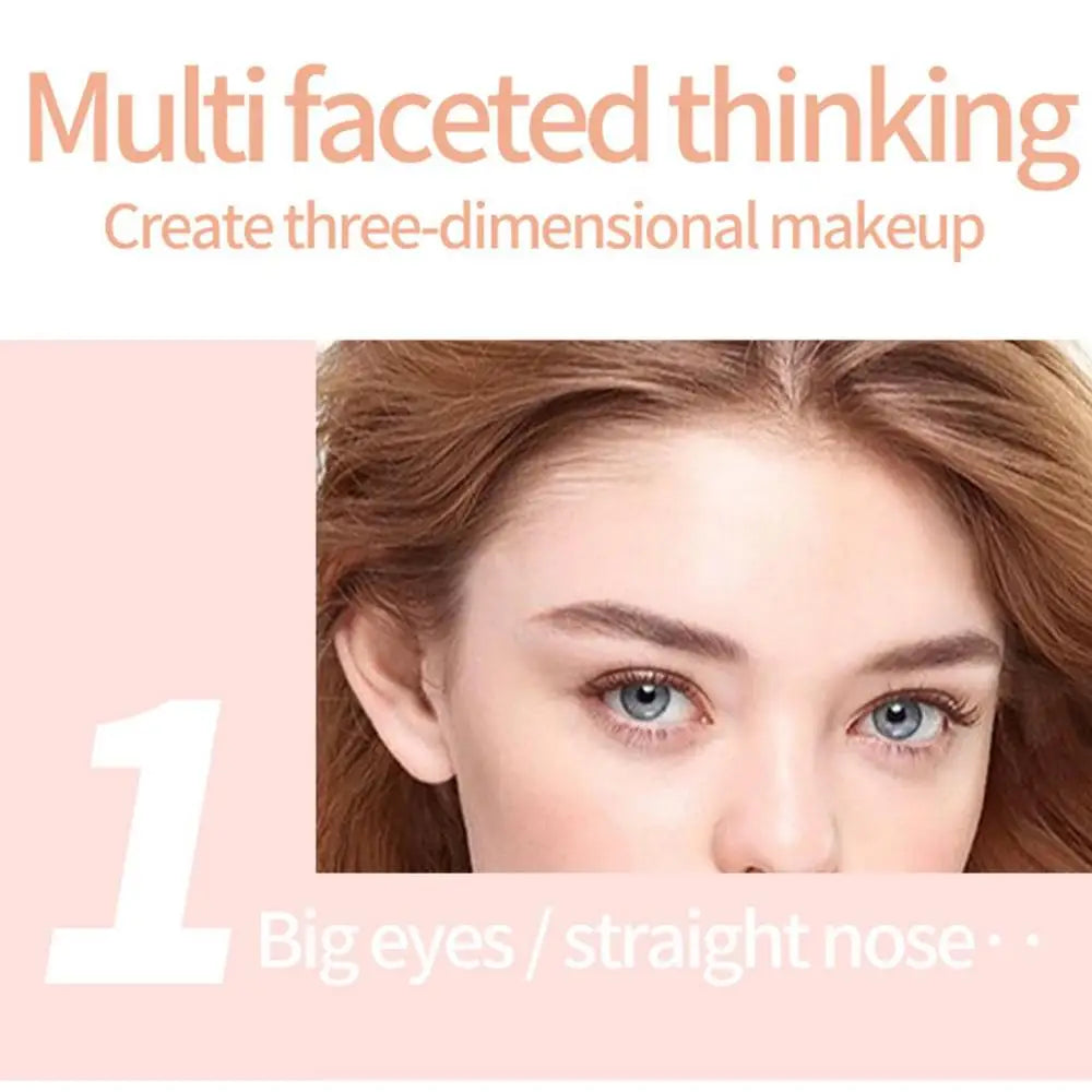 Double-Ended Contour Sticks Concealer Pen Face Make Up Waterproof Contouring Foundation Contour Makeup Concealer Stick Pencil