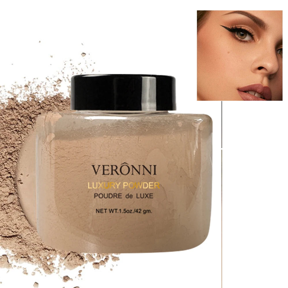 Banana Luxury Powder for Women Face Foundation Banana Powder Bottles Loose Powder Authentic Oil-Control Beauty Make Up Art Tools