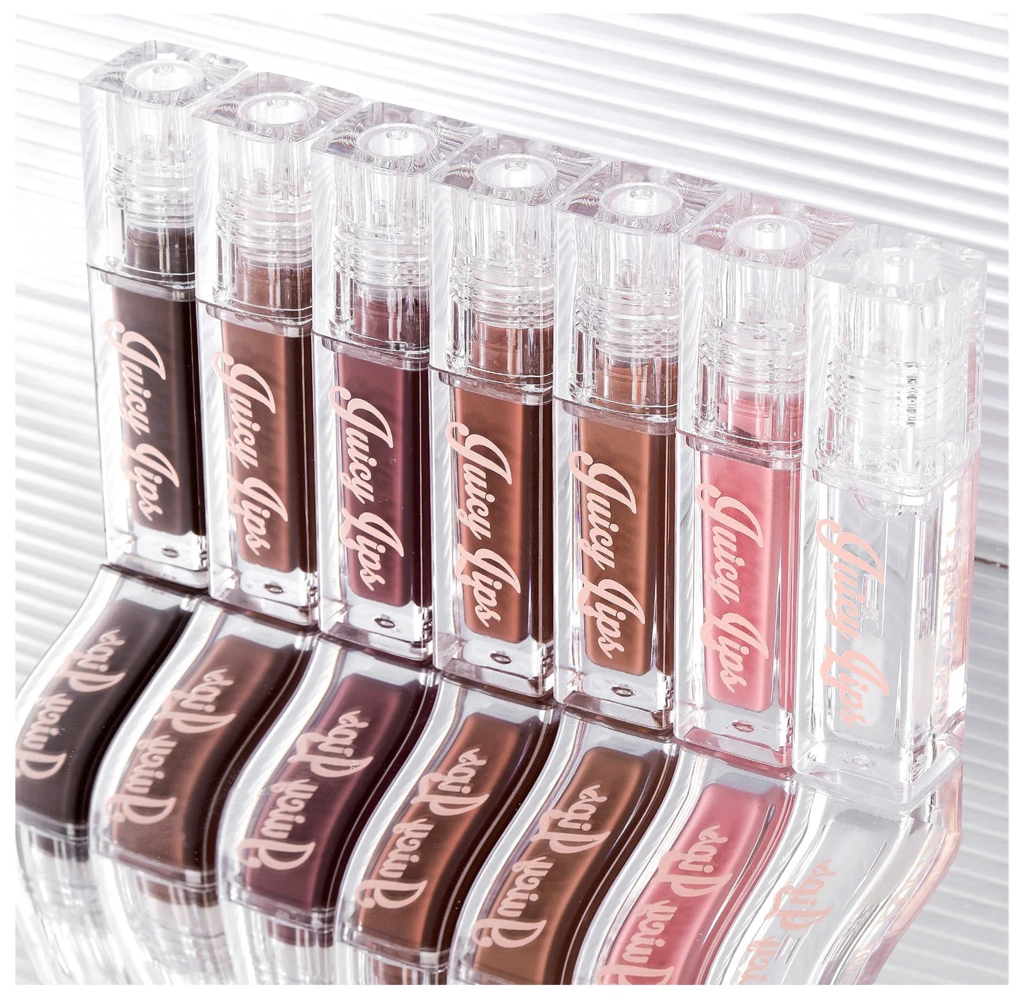 Diamond Shimmer Glitter Lip Gloss High Gloss Mirror Lip Gloss Nourishing Moisturizing Pearl Fine Flash Lip Llaze Lip Make Up