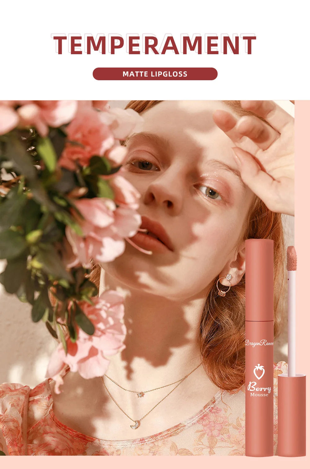 Nude Lip Gloss Matte Velvet Liquid Lipstick Waterproof Sexy Long Lasting Non-stick Cup Nude Red Make-up for Women Korea Cosmetic