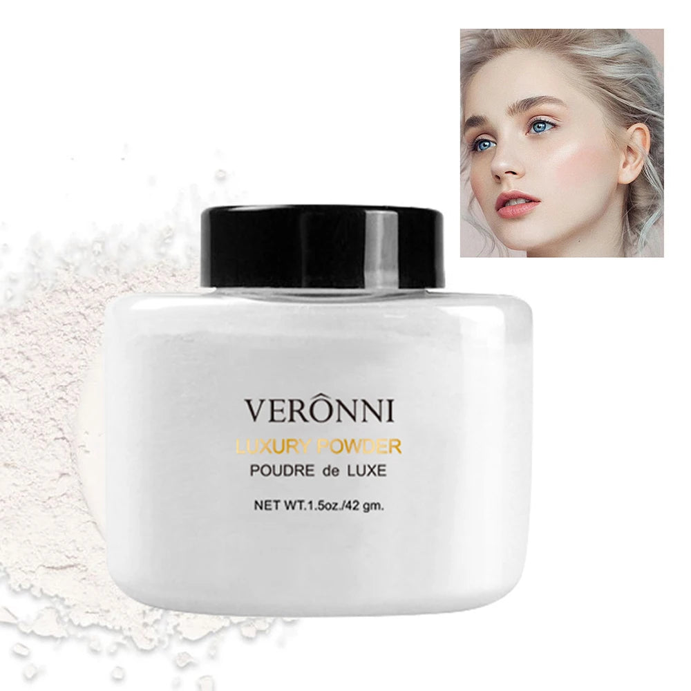 Banana Luxury Powder for Women Face Foundation Banana Powder Bottles Loose Powder Authentic Oil-Control Beauty Make Up Art Tools