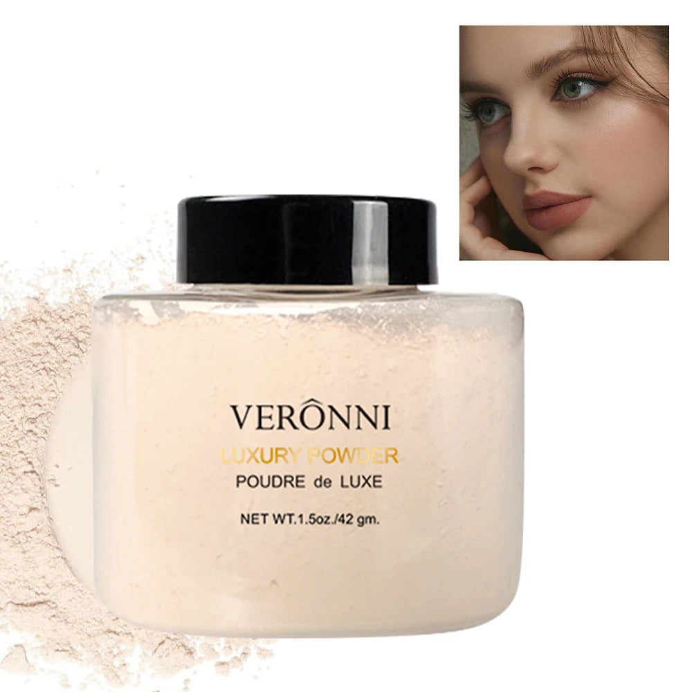 Banana Luxury Powder for Women Face Foundation Banana Powder Bottles Loose Powder Authentic Oil-Control Beauty Make Up Art Tools
