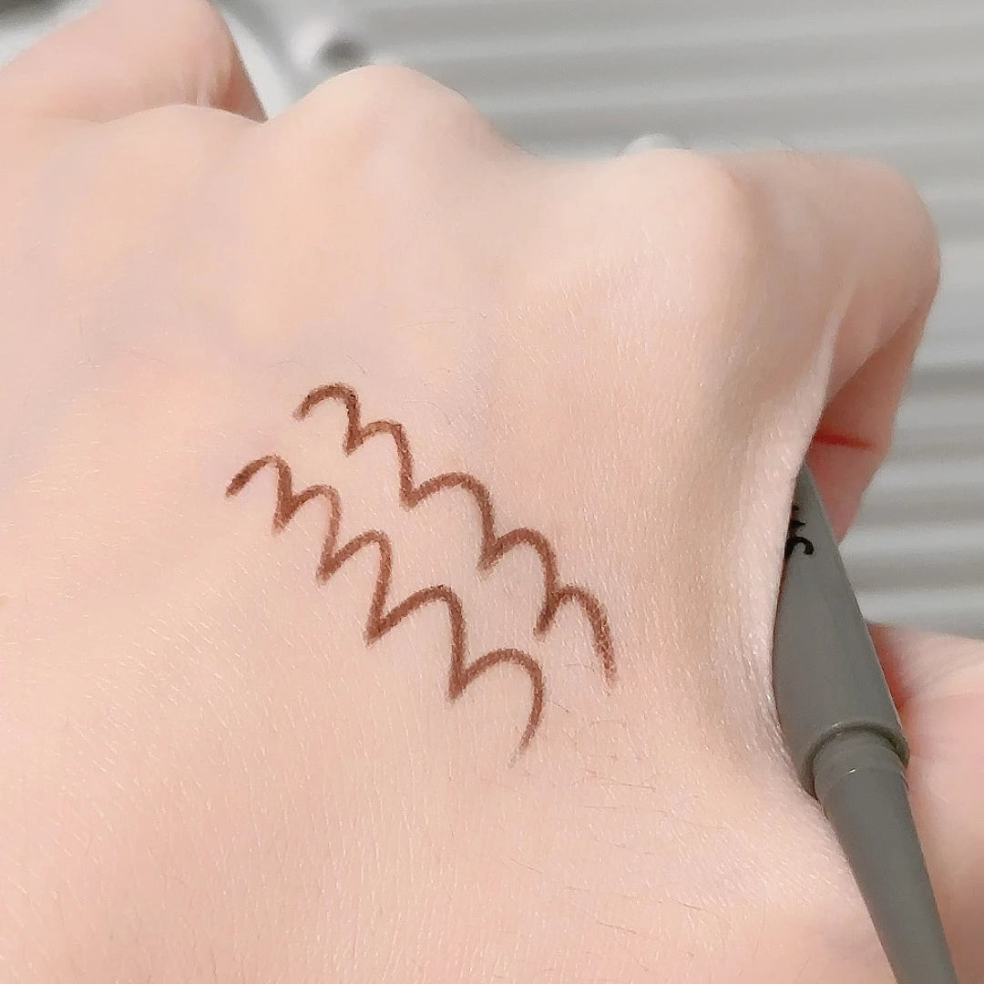 Silky Long-lasting Eye Liner Pencil Eyeliner Pen Natural Matte Wine Red Eyeliner Easy To Color Waterproof Eye Make Up Cosmetics