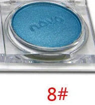 Monochrome White Shiny Highlighter Palette Make Up Glitter Eyeshadow Long-Lasting Pearlescent Shimmer Brighten Bronzers Makeup