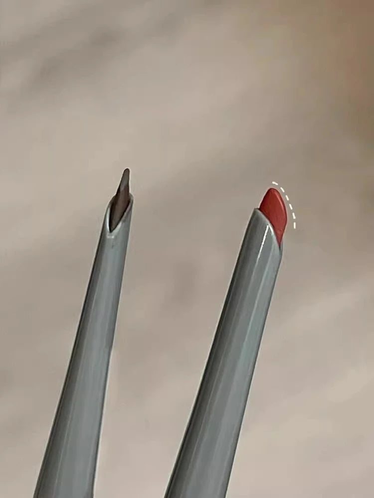 Silky Long-lasting Eye Liner Pencil Eyeliner Pen Natural Matte Wine Red Eyeliner Easy To Color Waterproof Eye Make Up Cosmetics