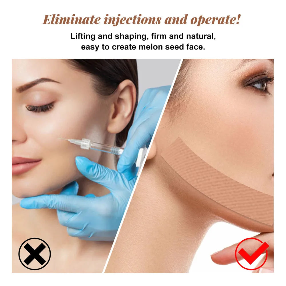 Face Lift Band Face Anti-sagging Lift Remove Eye Wrinkles V-shaped Face Breathable Lifting Face Paste Reusable Face Lift Tape