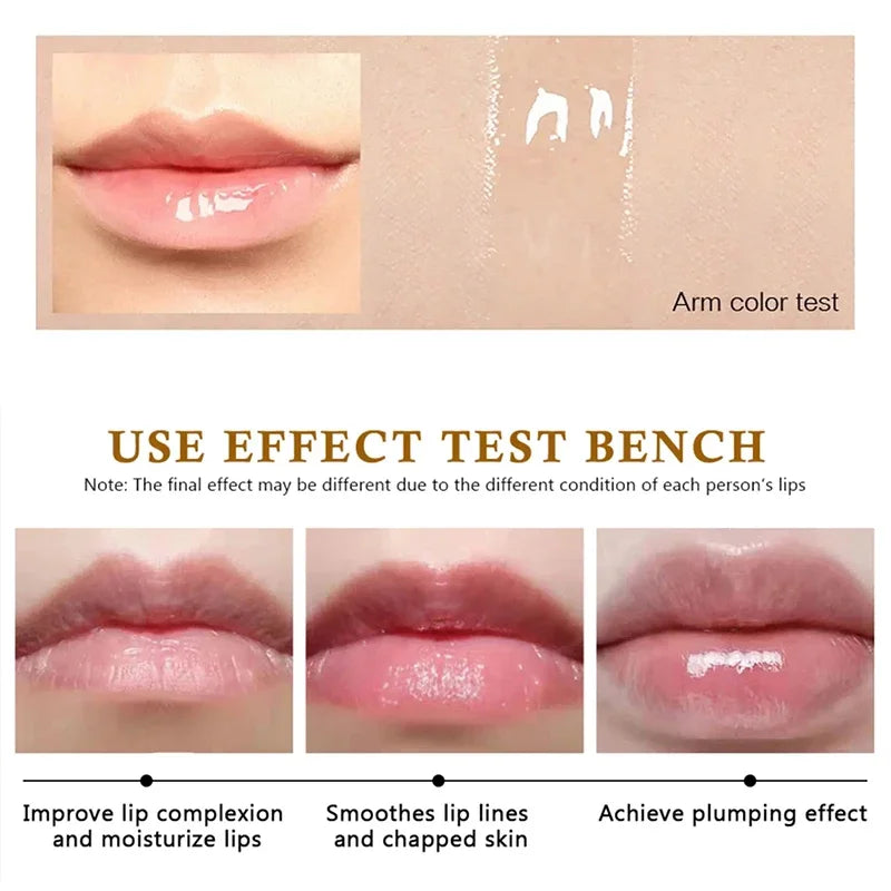 Lip Enriching Essence Plump Lip Improve Dullness Lip Oil Increase Elasticity Long Lasting Repair Lip Fine Lines Beauty Cosmetics