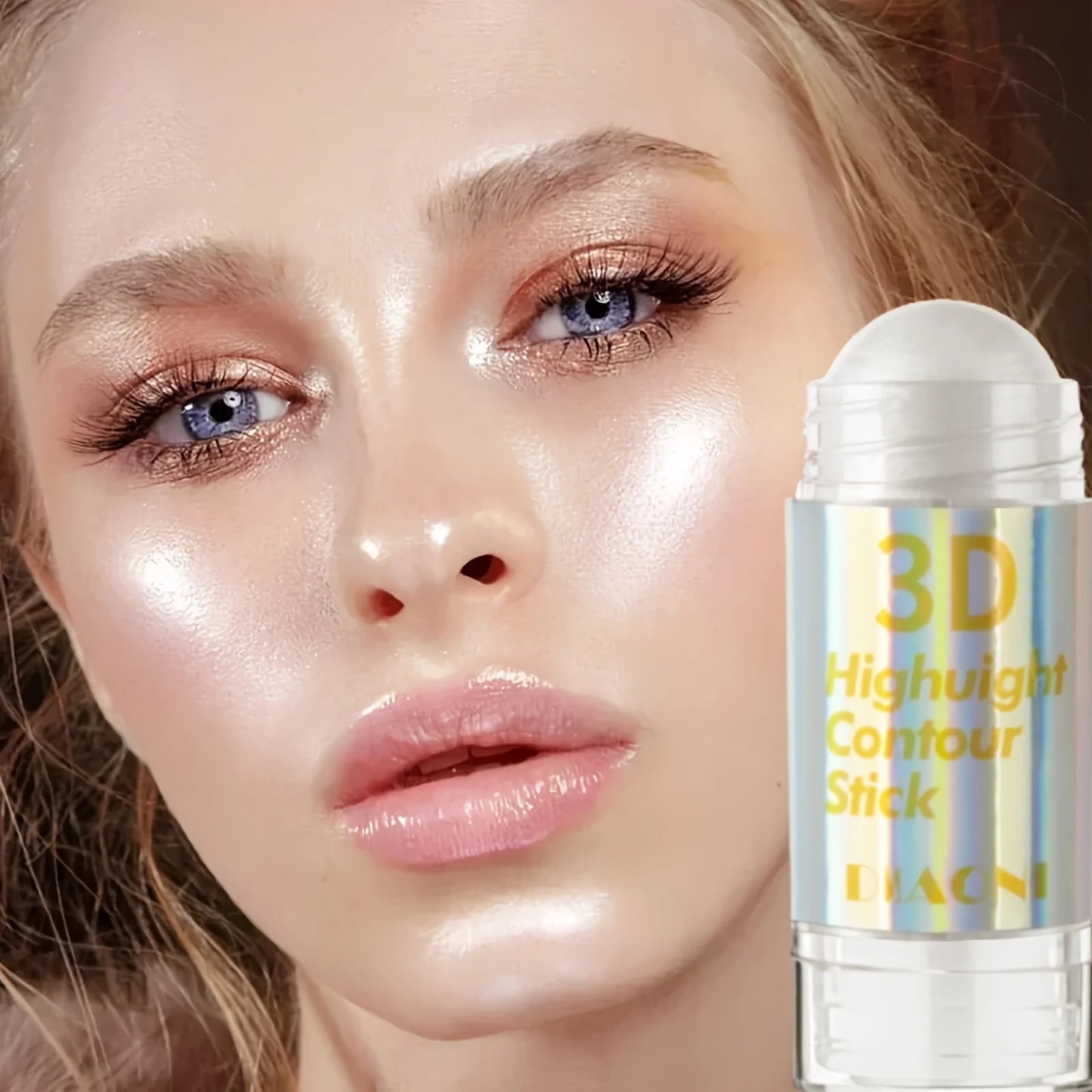 Shimmer Blush Stick Water Light Highlighter Stick Make Up Face Body Glitter Illuminator Cosmetics Face Contour Brighten Makeup