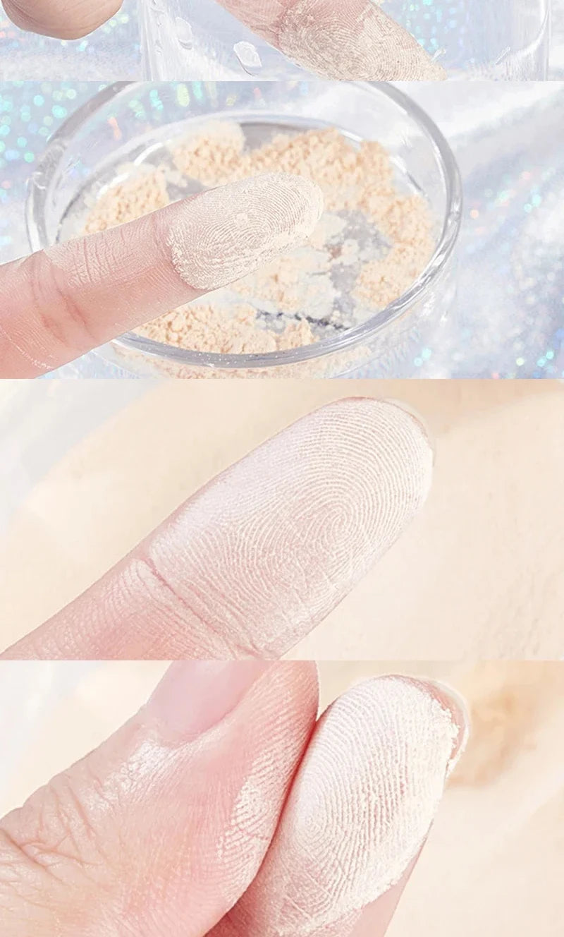 Banana Luxury Powder for Women Face Foundation Banana Powder Bottles Loose Powder Authentic Oil-Control Beauty Make Up Art Tools