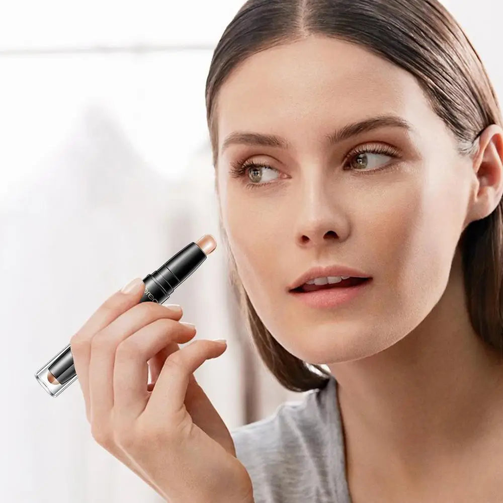 Double-Ended Contour Sticks Concealer Pen Face Make Up Waterproof Contouring Foundation Contour Makeup Concealer Stick Pencil