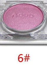 Monochrome White Shiny Highlighter Palette Make Up Glitter Eyeshadow Long-Lasting Pearlescent Shimmer Brighten Bronzers Makeup