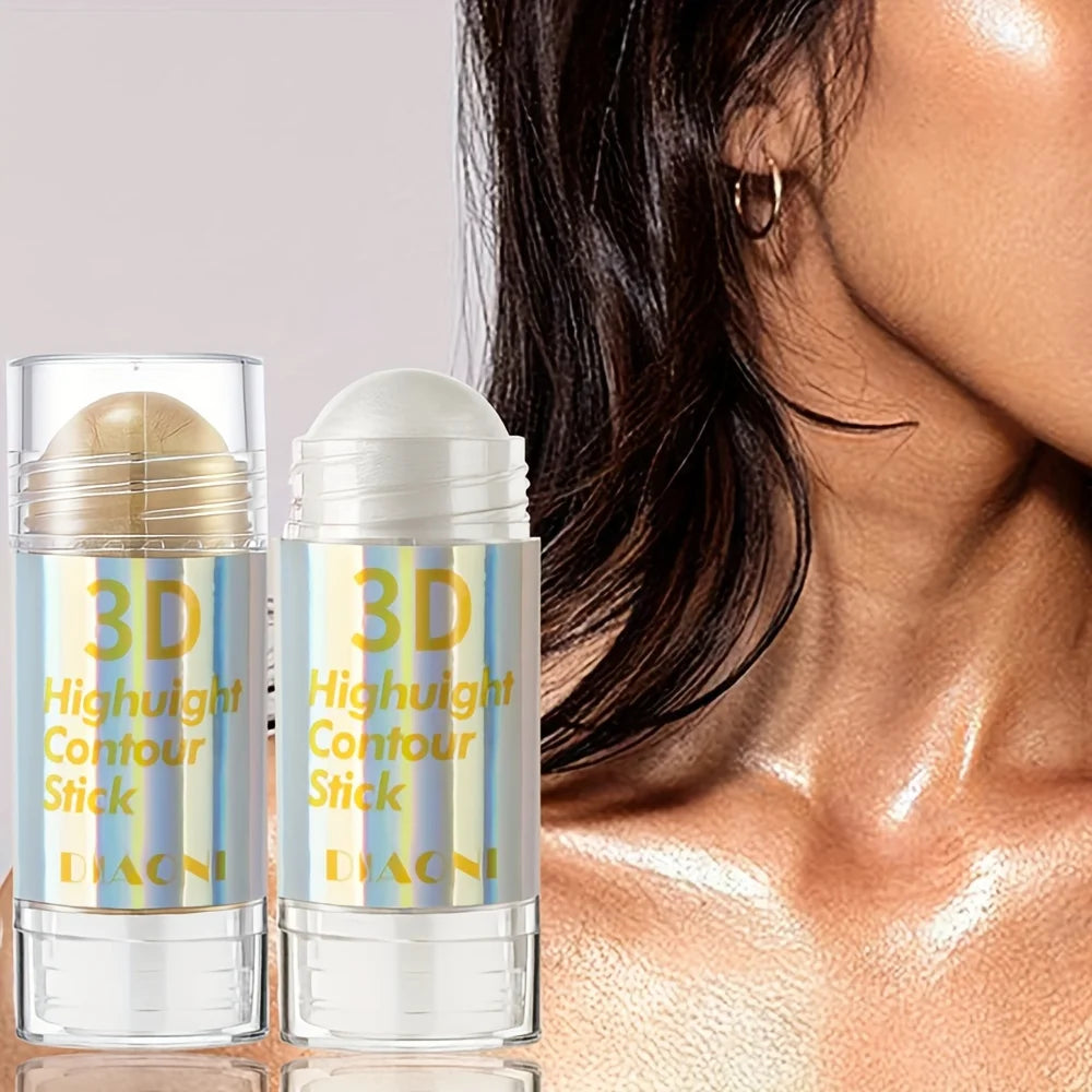 Shimmer Blush Stick Water Light Highlighter Stick Make Up Face Body Glitter Illuminator Cosmetics Face Contour Brighten Makeup