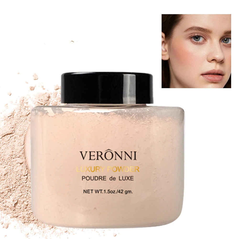 Banana Luxury Powder for Women Face Foundation Banana Powder Bottles Loose Powder Authentic Oil-Control Beauty Make Up Art Tools
