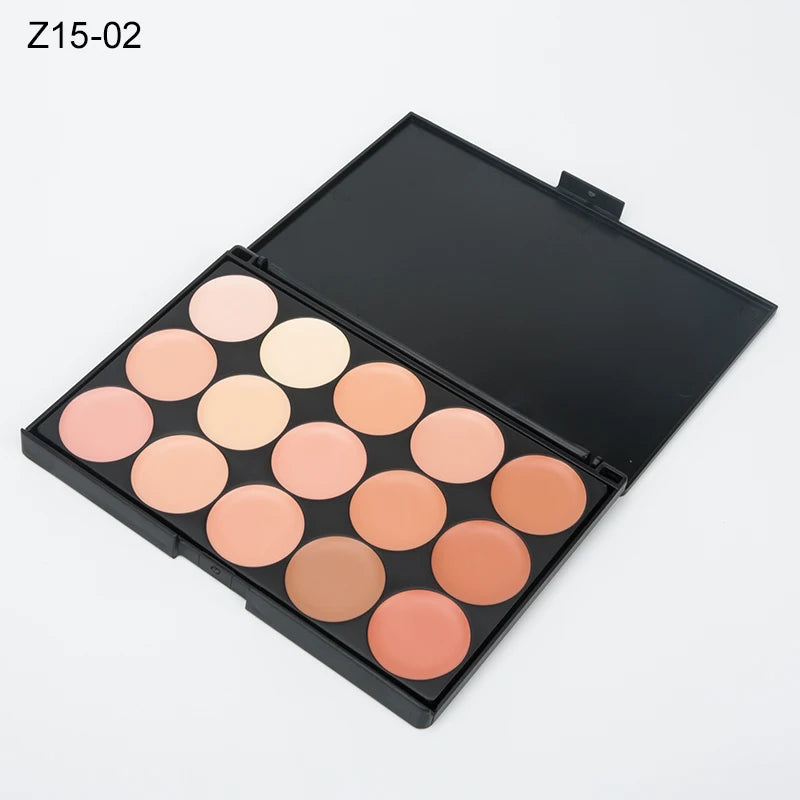 15 Colors Face Concealer Camouflage Cream Contour Palette Maquillaje Profesional Foundation Paleta Concealer