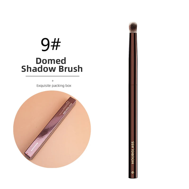 Hourglass Makeup BrushesRetractable Kabuki Brush Face Contour Foundation Buffing Brush Travel Foundation Brush with Box