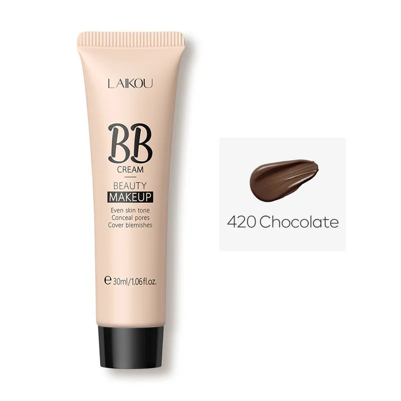 LAIKOU BB Cream Face Base Liquid Foundation Makeup Waterproof Long Lasting Facial Concealer Whitening Cream Korean Make Up