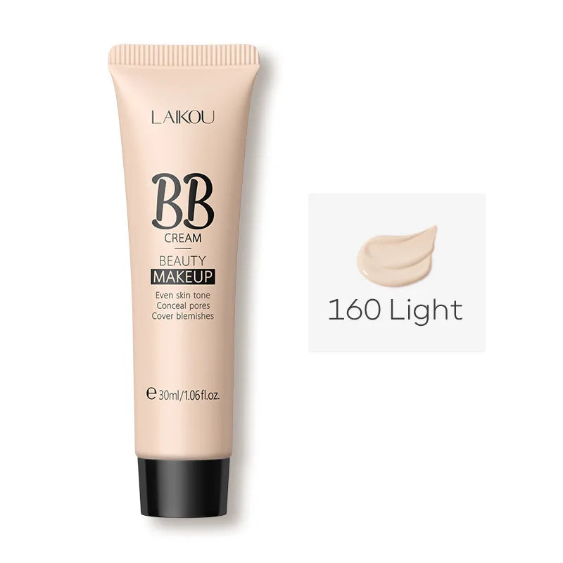 LAIKOU BB Cream Face Base Liquid Foundation Makeup Waterproof Long Lasting Facial Concealer Whitening Cream Korean Make Up