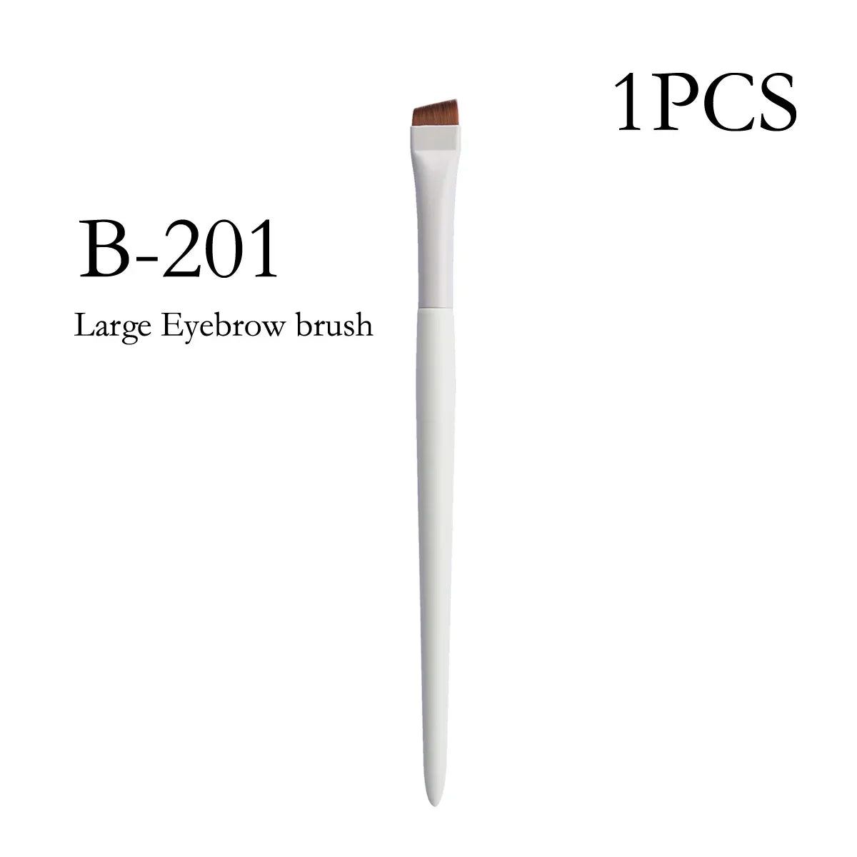 Upgrade Blade Eyeliner Brush Ultra Thin Fine Angle Flat Eyebrow Brush Under The Eye Makeup Brushes Precise Detail Brush white