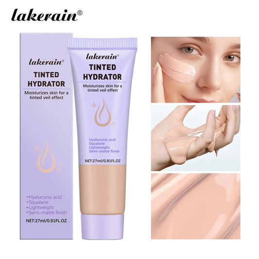 Strong Coverage Tinted Hydrator Make-up For Women Even Skin Tone Semi-matte Finish Natural Moisturizes The Skin Healthy Cosmetic