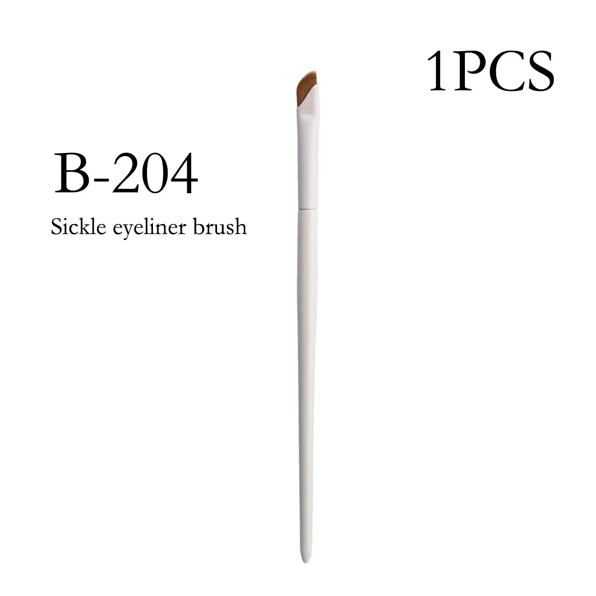 Upgrade Blade Eyeliner Brush Ultra Thin Fine Angle Flat Eyebrow Brush Under The Eye Makeup Brushes Precise Detail Brush white