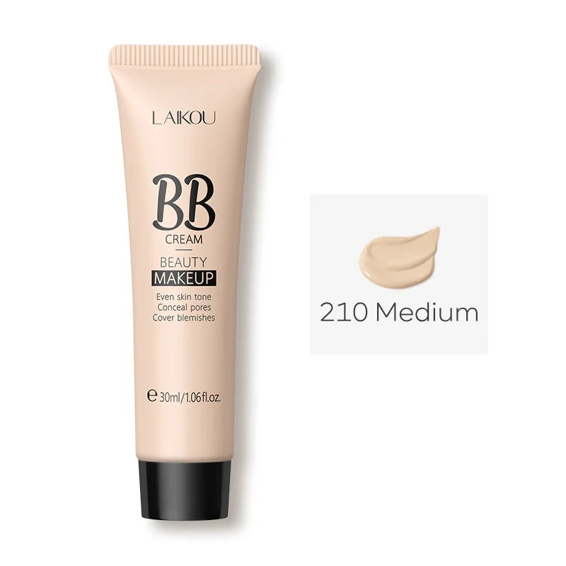 LAIKOU BB Cream Face Base Liquid Foundation Makeup Waterproof Long Lasting Facial Concealer Whitening Cream Korean Make Up