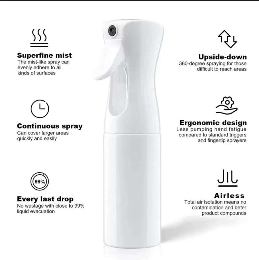 Spray Bottle Continuous High-pressure Alcohol Disinfection Make Up Water Dilute Fine Mist Small Spray Bottle Ultra Fine Atomizat