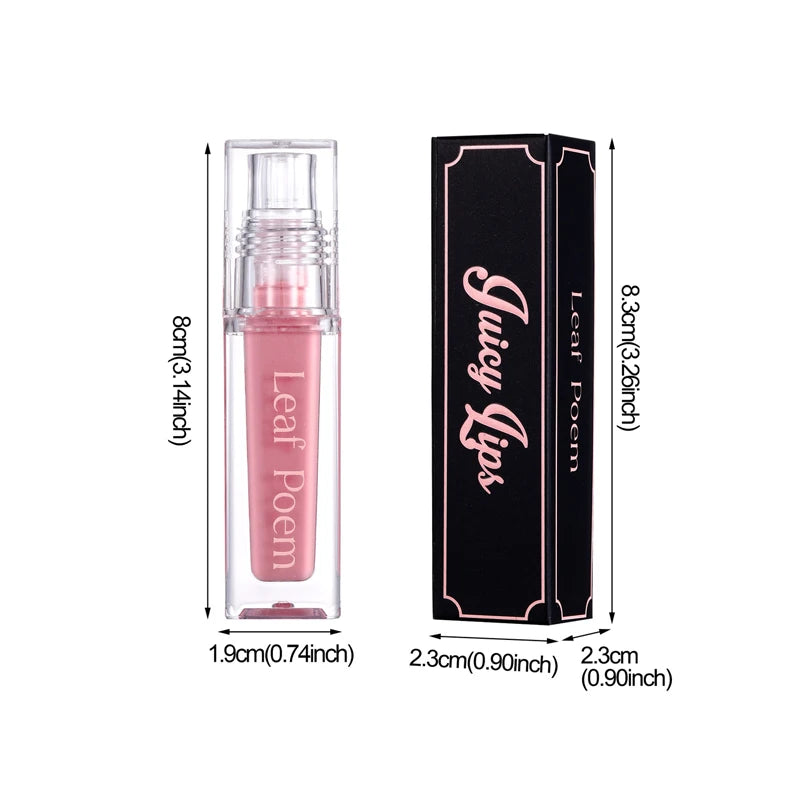 Diamond Shimmer Glitter Lip Gloss High Gloss Mirror Lip Gloss Nourishing Moisturizing Pearl Fine Flash Lip Llaze Lip Make Up