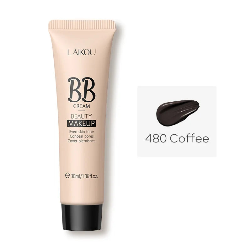 LAIKOU BB Cream Face Base Liquid Foundation Makeup Waterproof Long Lasting Facial Concealer Whitening Cream Korean Make Up