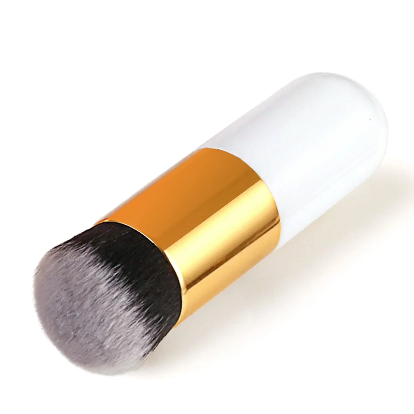 1Pcs New Chubby Pier Foundation Brush Flat Cream Makeup Brushes Professional Cosmetic Make-up Brush