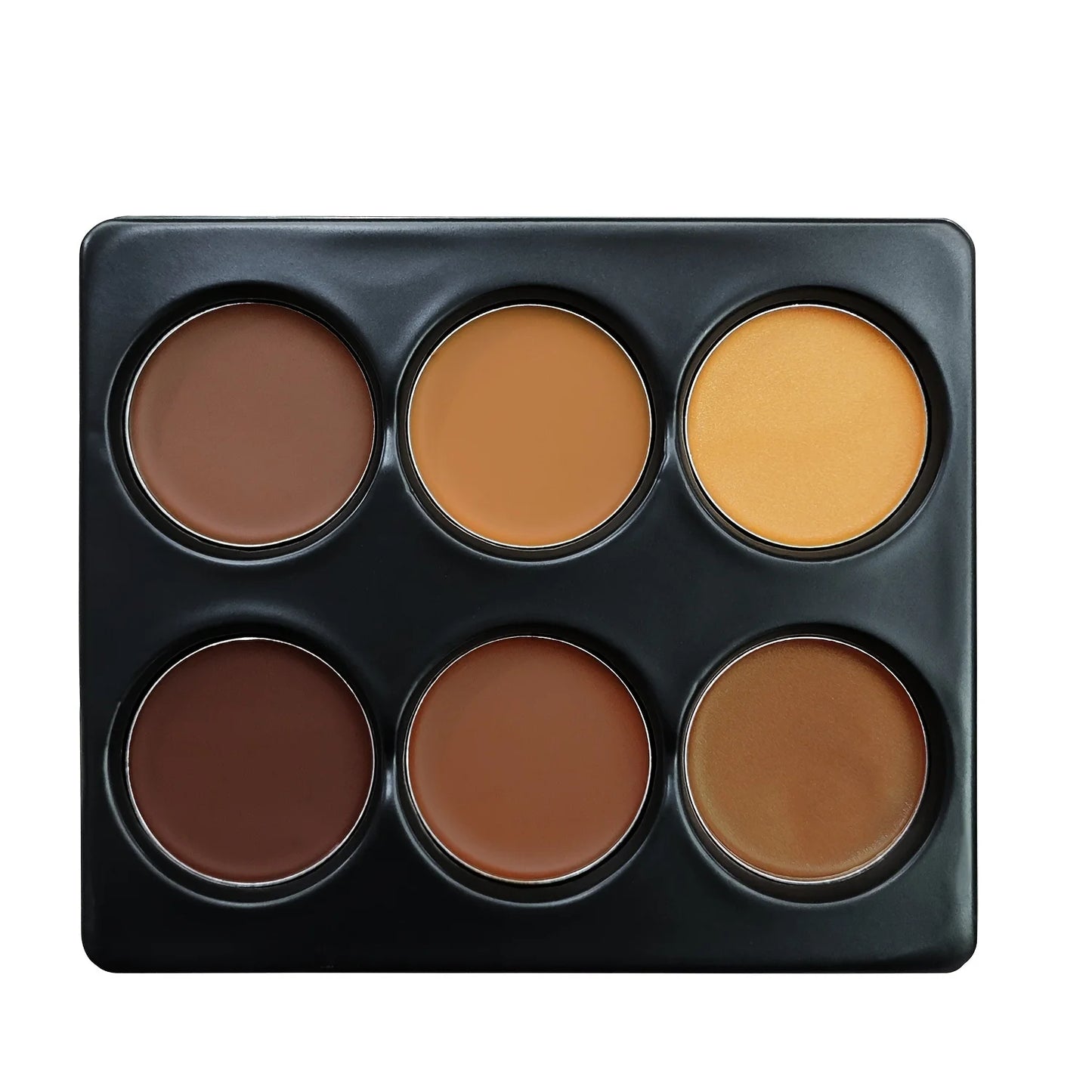 6-color Contour Cream Palette, Long-lasting Concealer Foundation, Coverage For Blemishes, Creates Perfect Natural Glow 3D Look