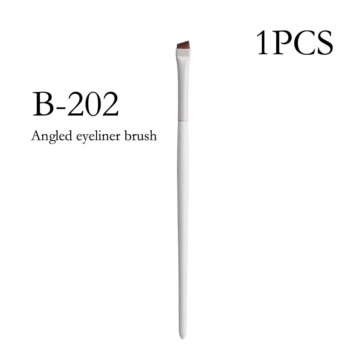 Upgrade Blade Eyeliner Brush Ultra Thin Fine Angle Flat Eyebrow Brush Under The Eye Makeup Brushes Precise Detail Brush white