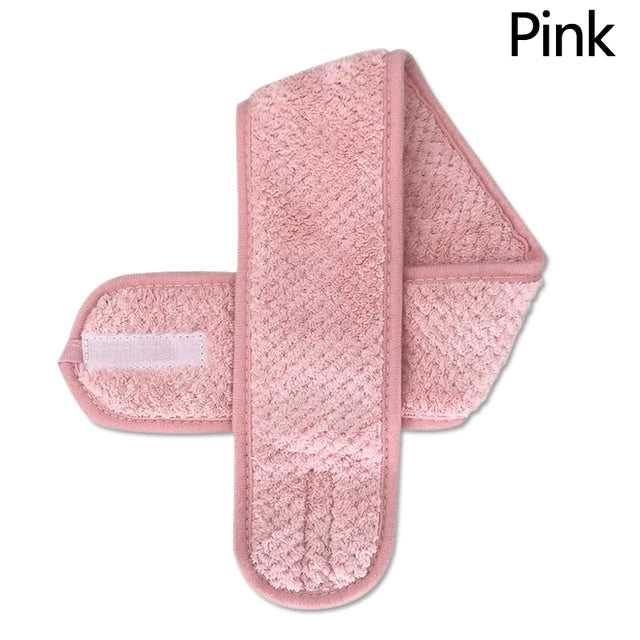 Adjustable Wide Hairband Non Slip Yoga Spa Bath Shower Makeup Wash Face Cosmetic Headband Women Make Up Accessories