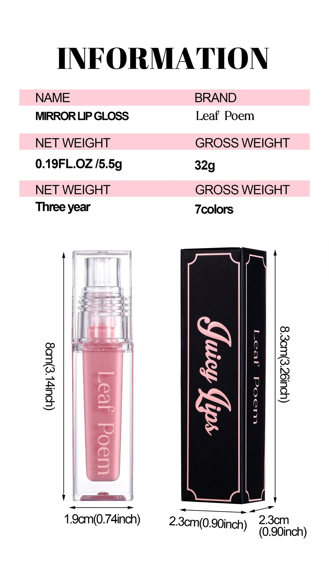 Diamond Shimmer Glitter Lip Gloss High Gloss Mirror Lip Gloss Nourishing Moisturizing Pearl Fine Flash Lip Llaze Lip Make Up